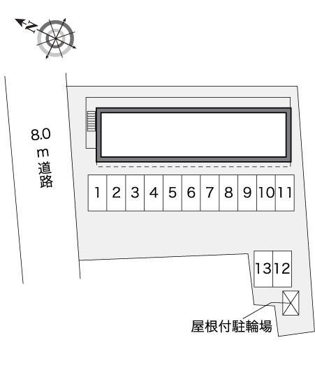 サンジェルマン浜茄子(32823)の駐車配置図