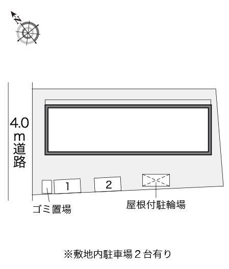 ＭＩＺＵＳＡＷＡ(23393)の駐車配置図