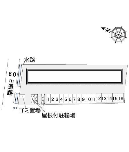 中庄東(37311)の駐車配置図