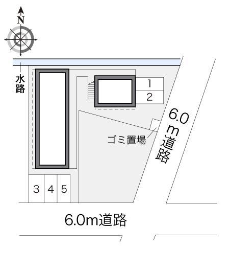 エクレール(20495)の駐車配置図