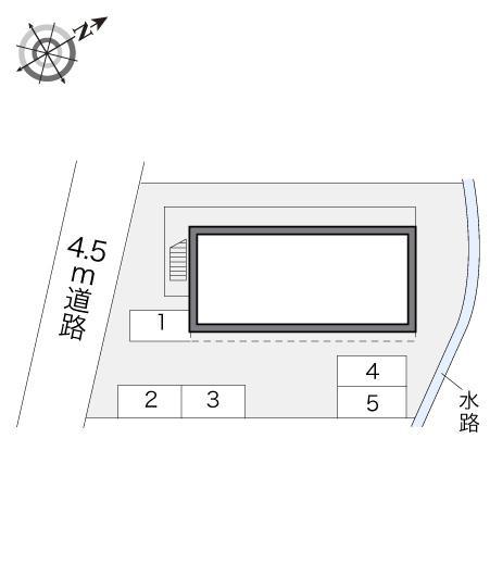 愛(17061)の駐車配置図