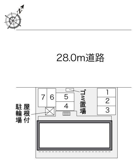 セーヴェ(28896)の駐車配置図