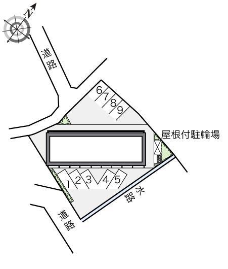 サンフォーレ(14321)の駐車配置図