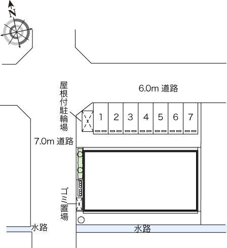 ＳＥＩＷＡⅢ(44550)の駐車配置図