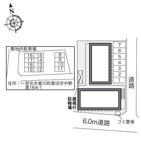 華(32448)の駐車配置図