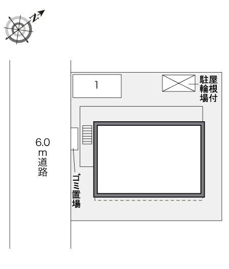ソレーユ(28338)の駐車配置図