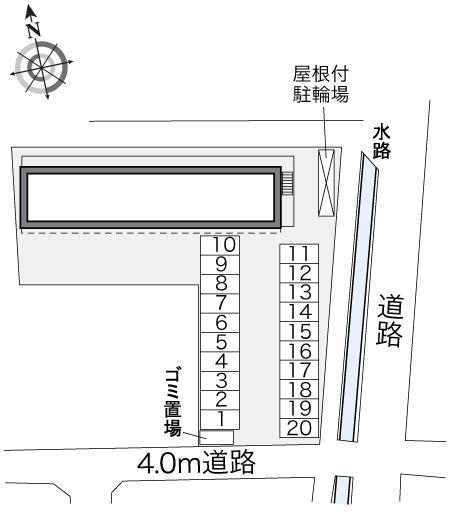 カルカソンヌ(33176)の駐車配置図