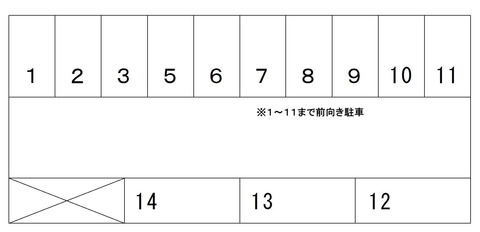 26駐車場の駐車配置図