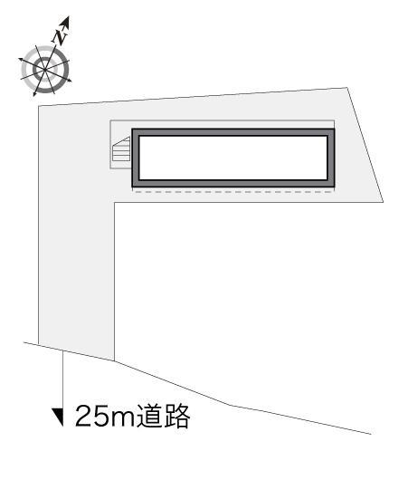 ブルーグラス(16212)の駐車配置図