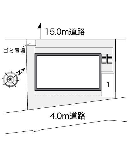 風花(35886)の駐車配置図