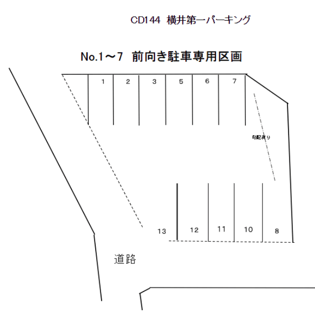 320144の駐車配置図