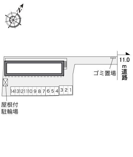 ステビア(29701)の駐車配置図
