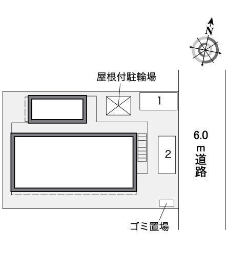 翔裕(38374)の駐車配置図