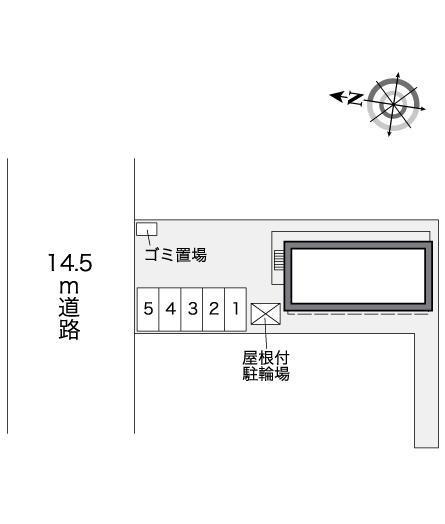 リラ美香保(27282)の駐車配置図
