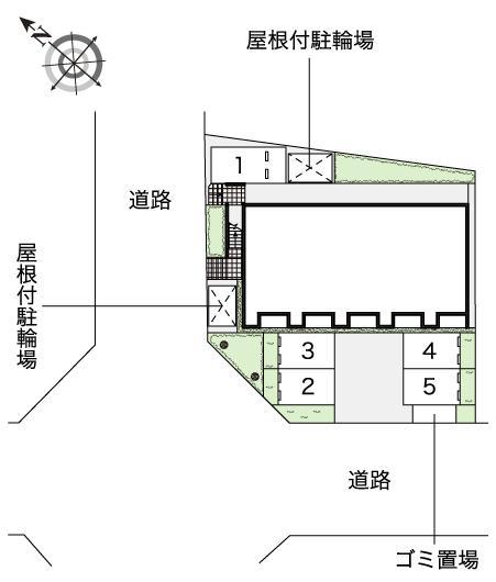ハレマーリエ(53617)の駐車配置図
