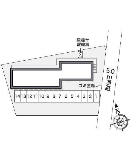 レイ(27130)の駐車配置図