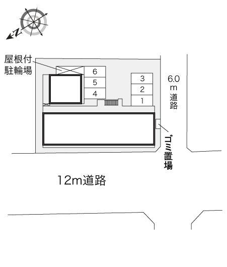 ｃｒａｎｅⅢ(24585)の駐車配置図