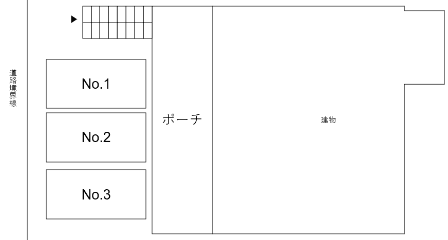 ライオンズマンション歌舞伎町第２の駐車配置図