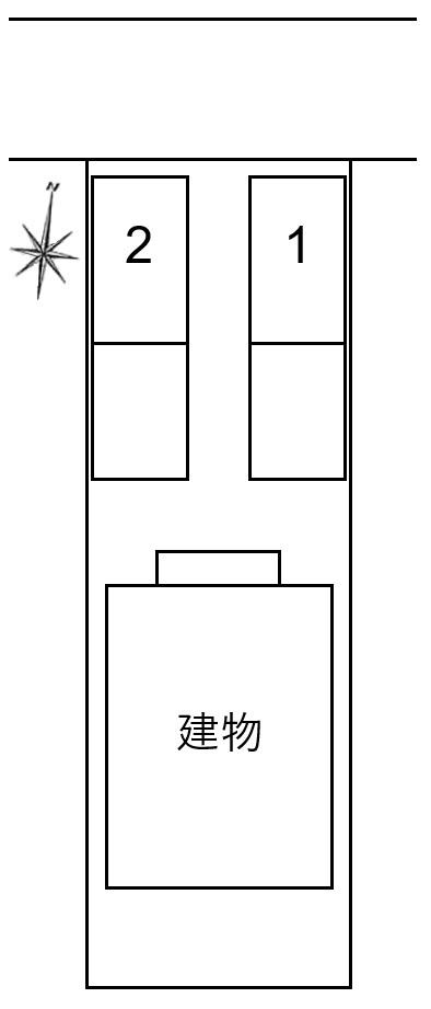 80006SUNNY HILL Ⅱの駐車配置図