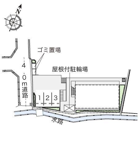 星丘Ａ(41495)の駐車配置図