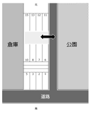 岡島駐車場の駐車場