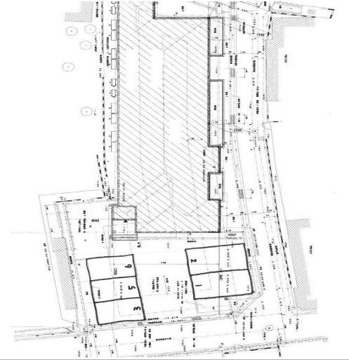 和光跡坂の駐車配置図