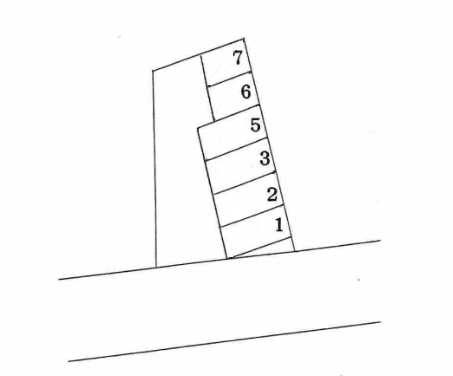 スマイルパーク76号の駐車配置図