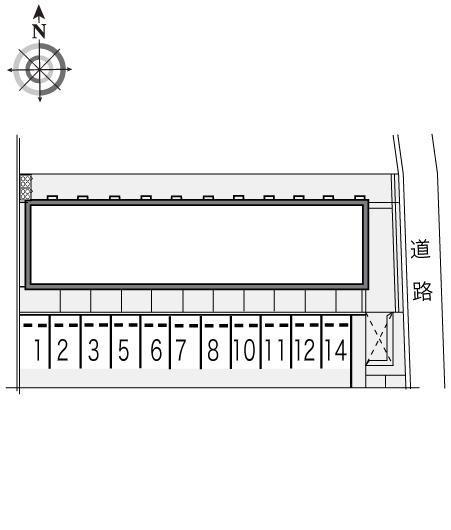 ドリーム(13852)の駐車配置図