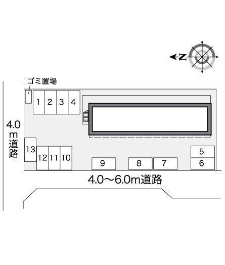 安信(26996)の駐車配置図
