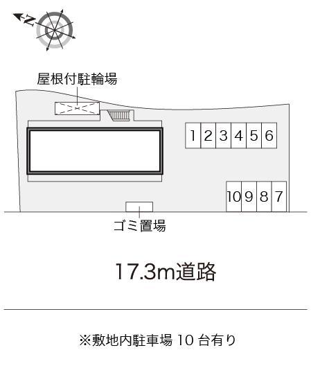 ＳＫＹ　ＣＯＵＲＴ(17774)の駐車配置図