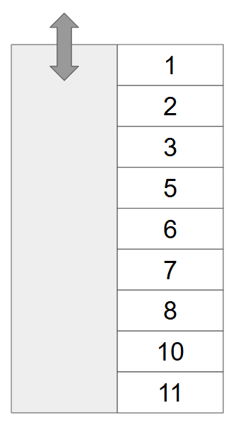 吉永パーキングの駐車配置図
