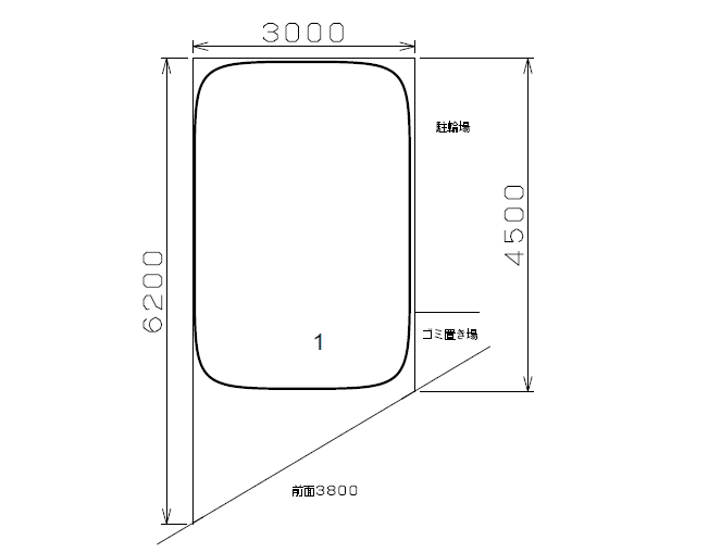 You７駐車場の駐車配置図