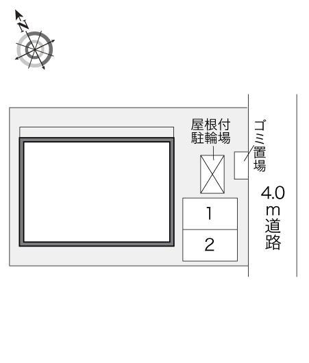 ビオス(23968)の駐車配置図