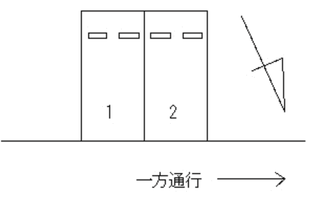 FKサカモト駐車場の駐車配置図