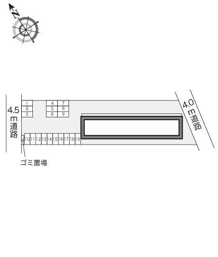 ファースト(22156)の駐車配置図