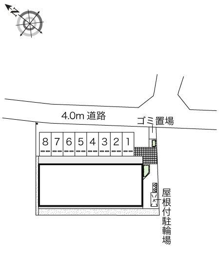 マルベリーランチＥ(45311)の駐車配置図