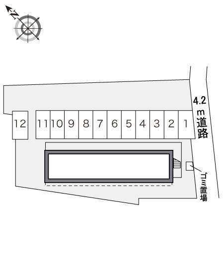 エムエム(16306)の駐車配置図