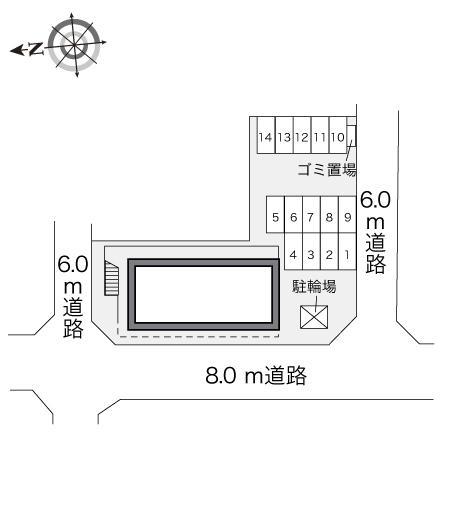 シャングリ　ラ(24412)の駐車配置図