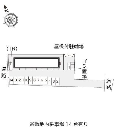 北野(11257)の駐車配置図
