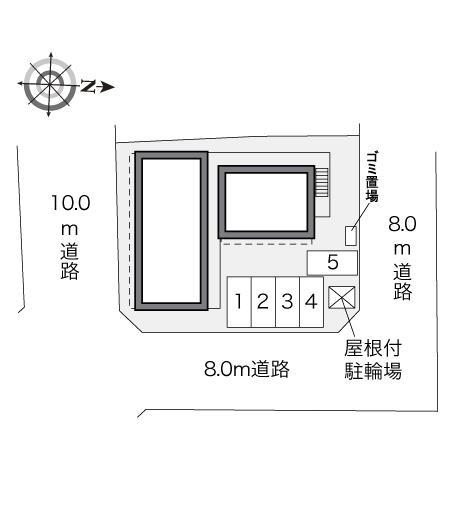 ダイヤハウスⅡ(31985)の駐車配置図