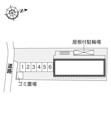 ブラッサム鎌倉(33998)の駐車配置図