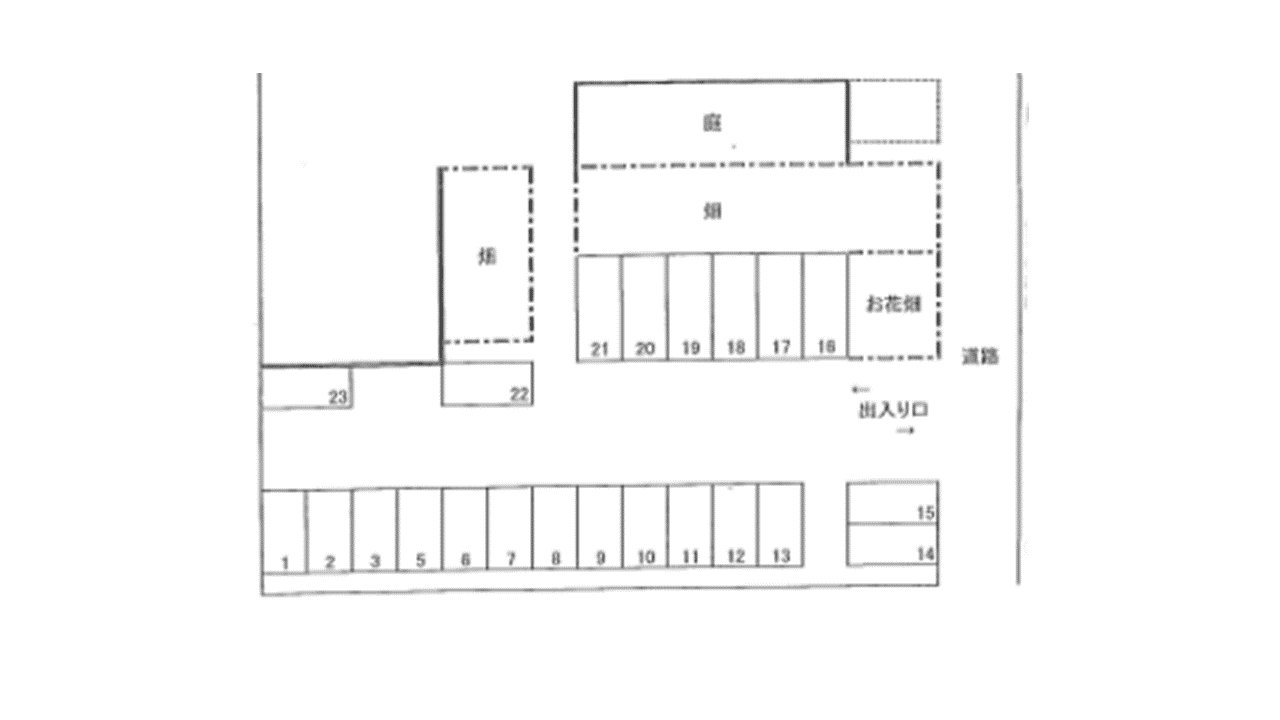 STパーキング（吉川）の駐車配置図