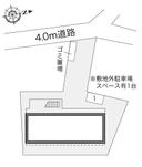 レオパレスｃｈｉｙｏ(24115) 敷地外駐車場の駐車場