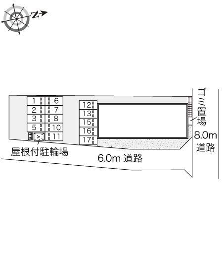 エスペランサ(47117)の駐車配置図
