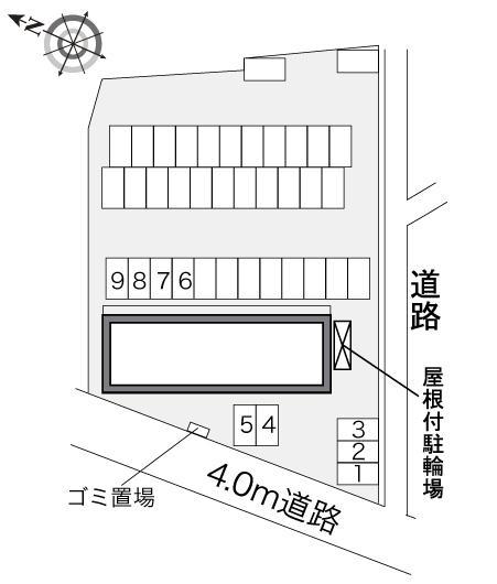 しまなみ(23271)の駐車配置図