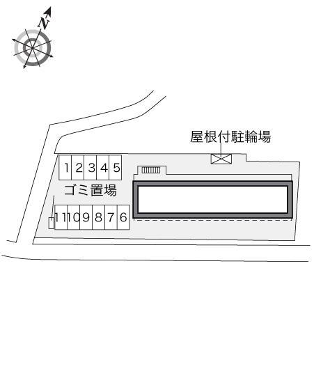 サーフサイドダイゴ(32854)の駐車配置図