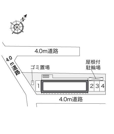 エヌ　ファミール(33084)の駐車配置図
