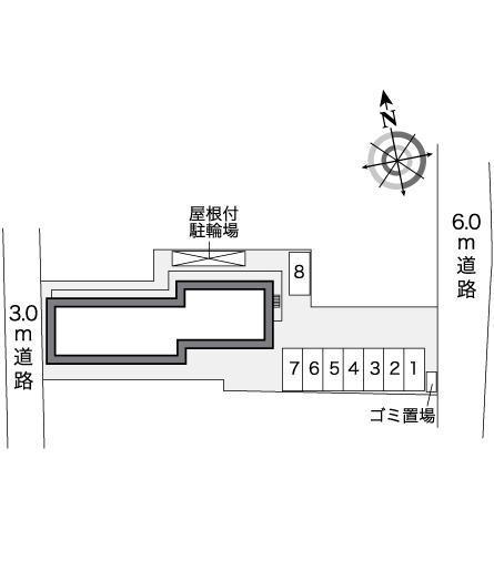 パル(26654)の駐車配置図
