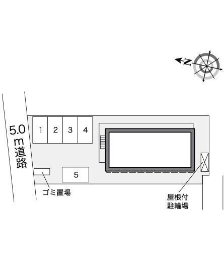 Ｎ(25110)の駐車配置図