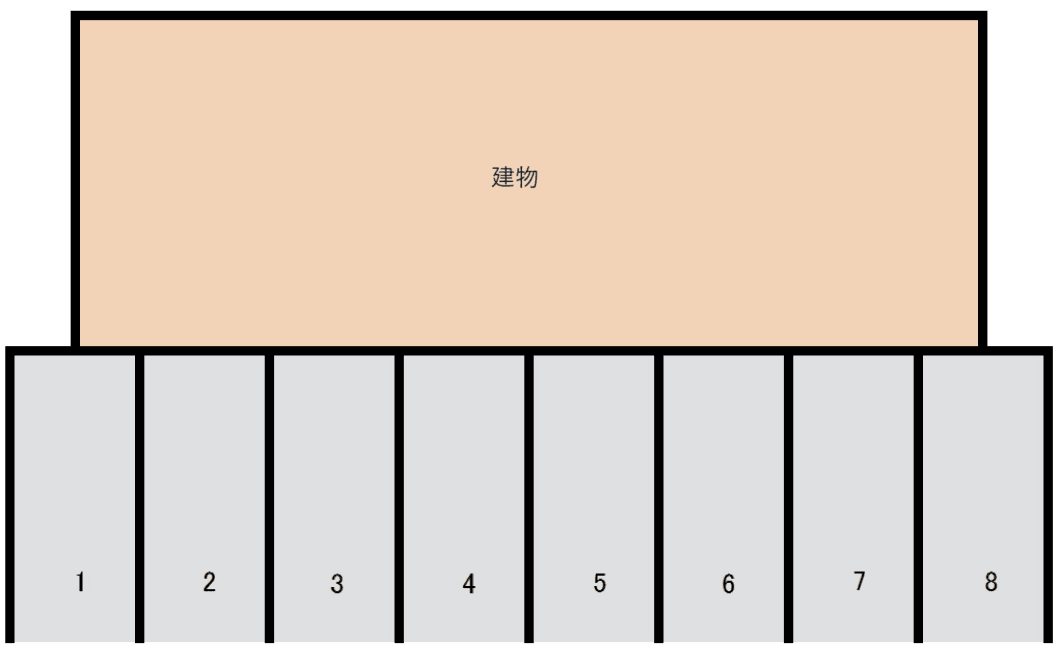 Ｄ−ｒｏｏｍ多賀城中央の駐車配置図